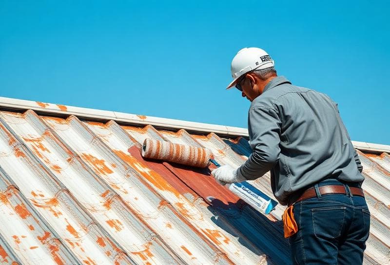 Боядисване на ламаринени покриви